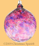 Harvest Wine 4 inch glass ball ornament